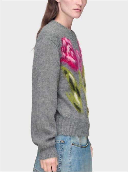 Maglia con fiori MAISON MARGIELA | S51HN0013M13322001J